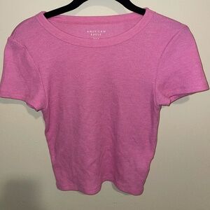 Womens Medium American Eagle Pink T-Shirt